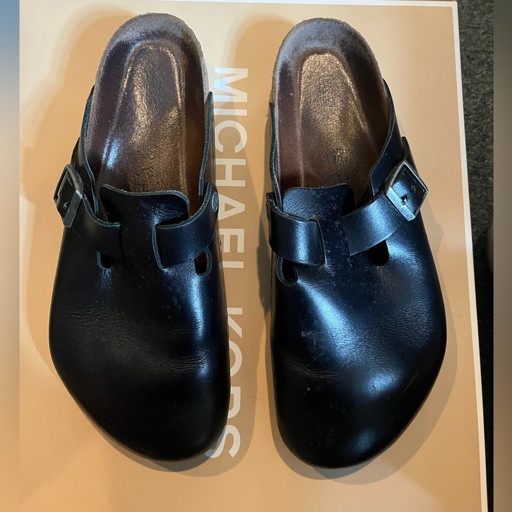 Birkenstock Boston Men’s Clogs Soft Footbed US Size 11